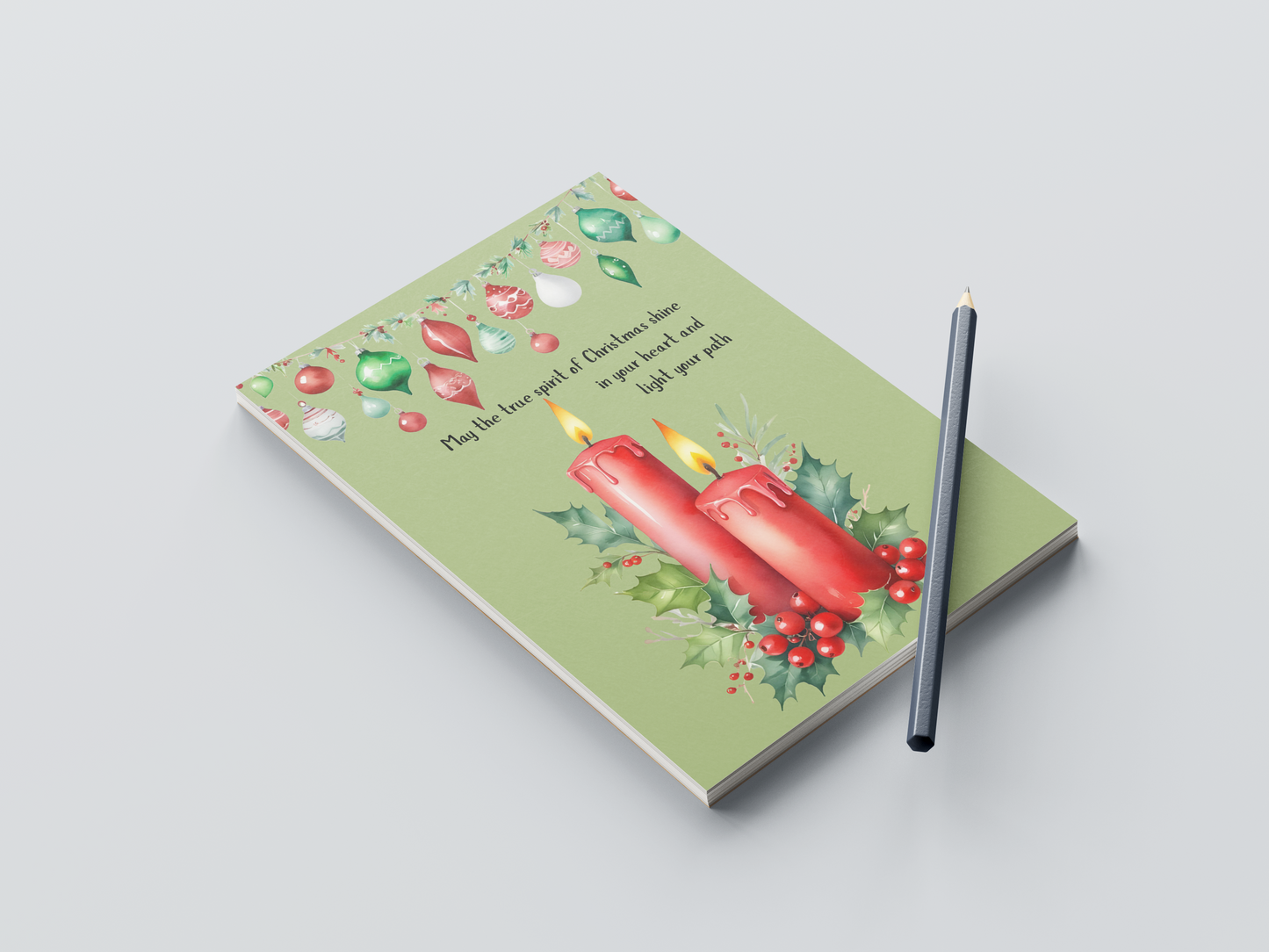 Candles Notepad