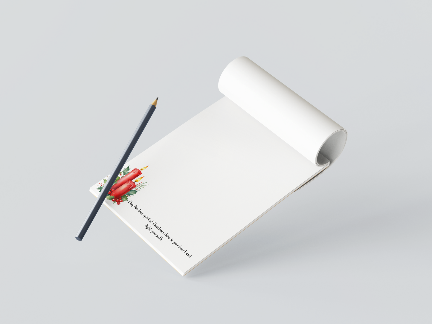 Candles Notepad