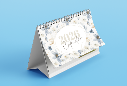 Floral Desk Calendar