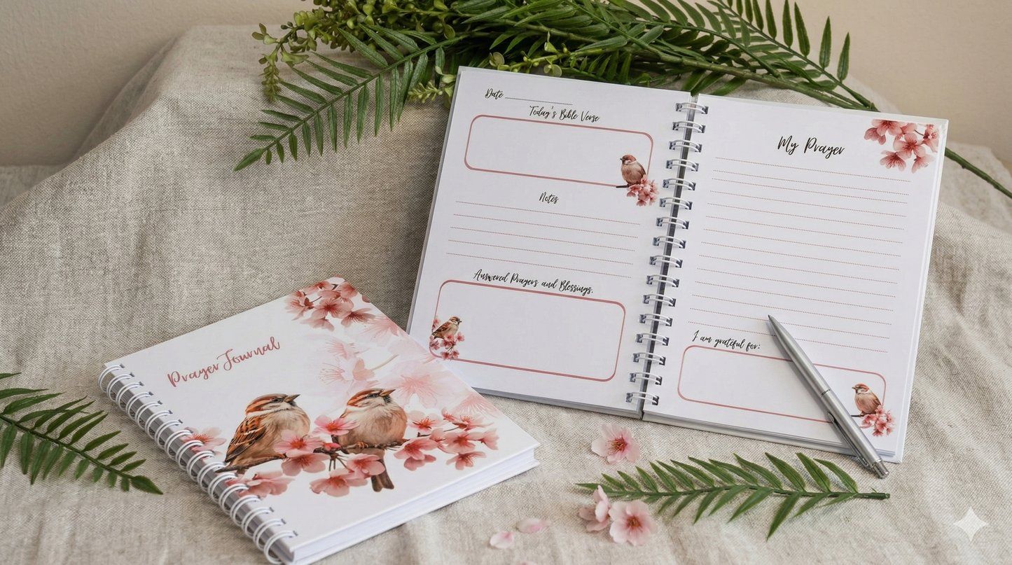 Limited Mother's Day Sparrow Prayer Journal