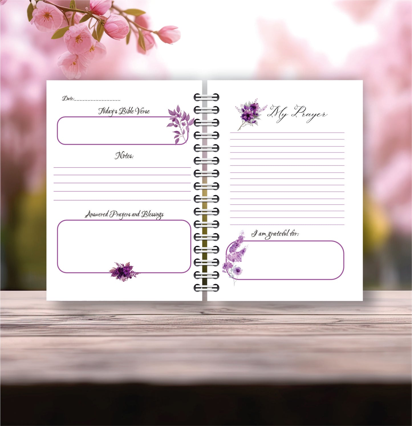 Purple Prayer journal