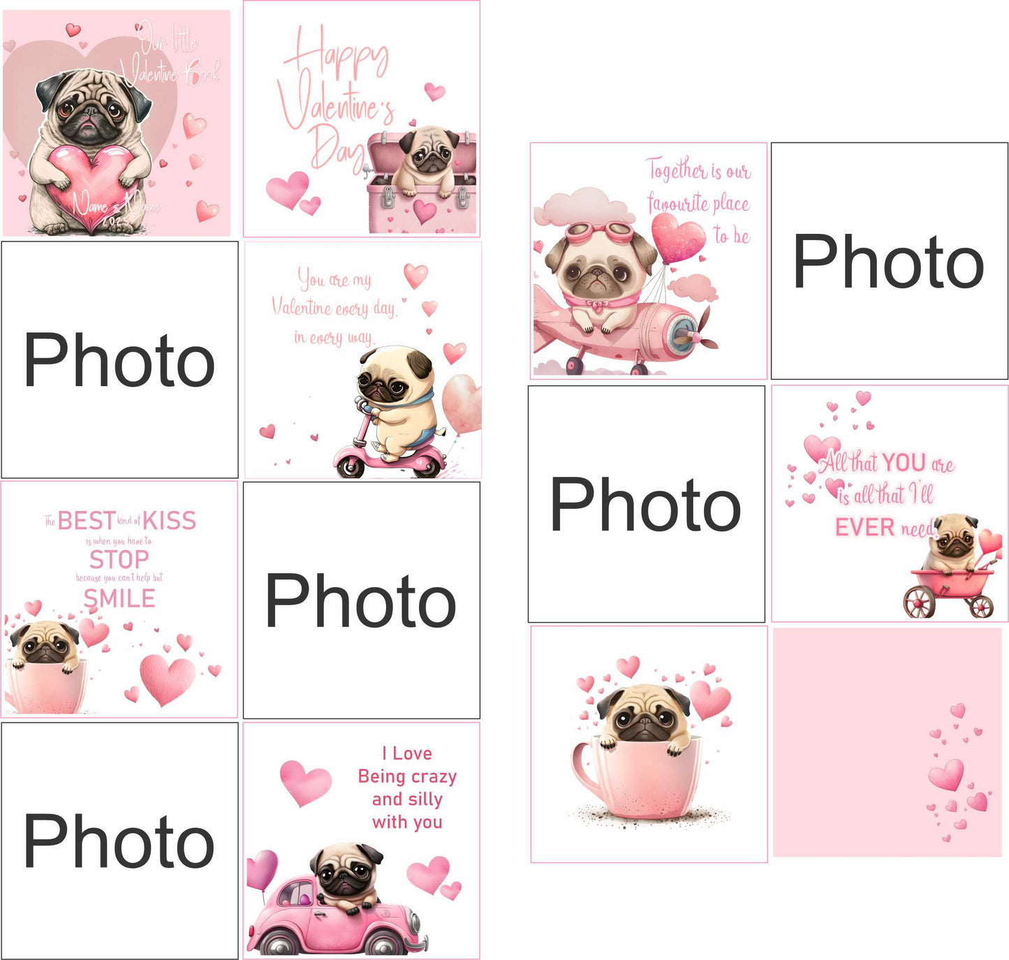 Valentine Pug