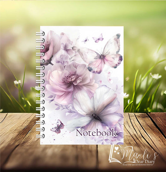 Butterfly Purple Notebook