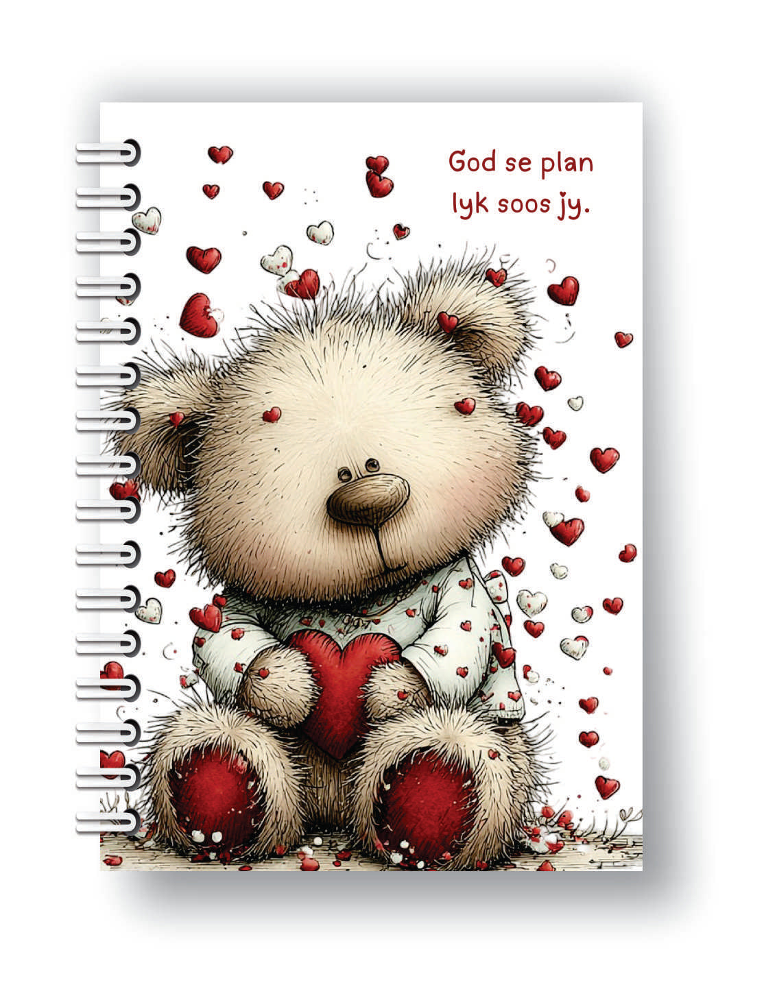 Valentine Teddy Notebook