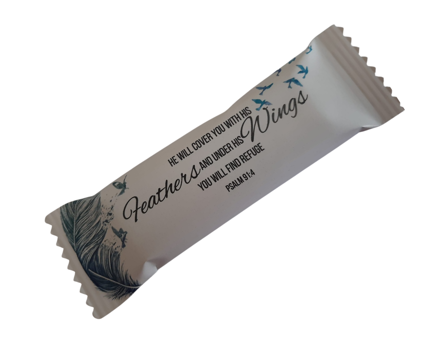 Feather Chocolate Wrap