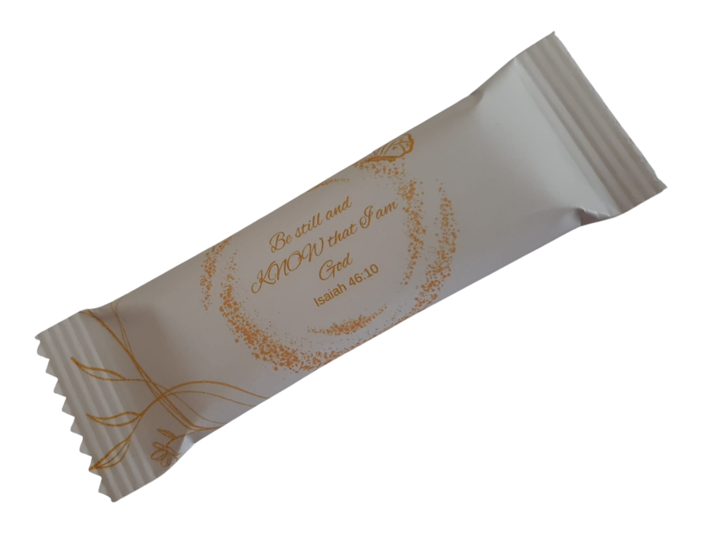 Gold Circle Chocolate Wrap
