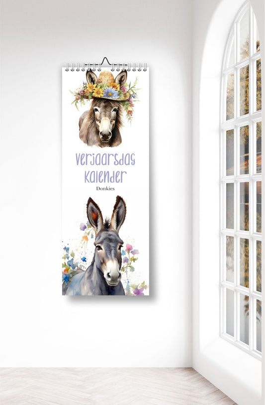 Donkey Birthday Calendar