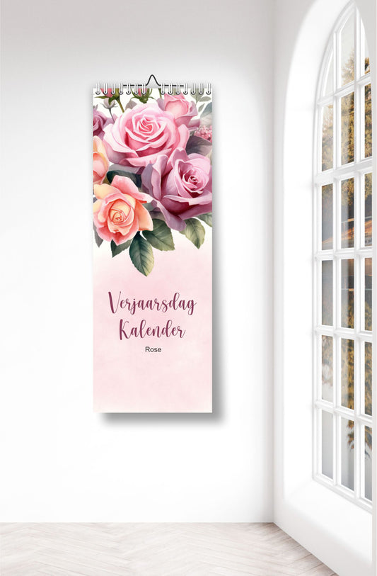 Rose Birthday Calendar