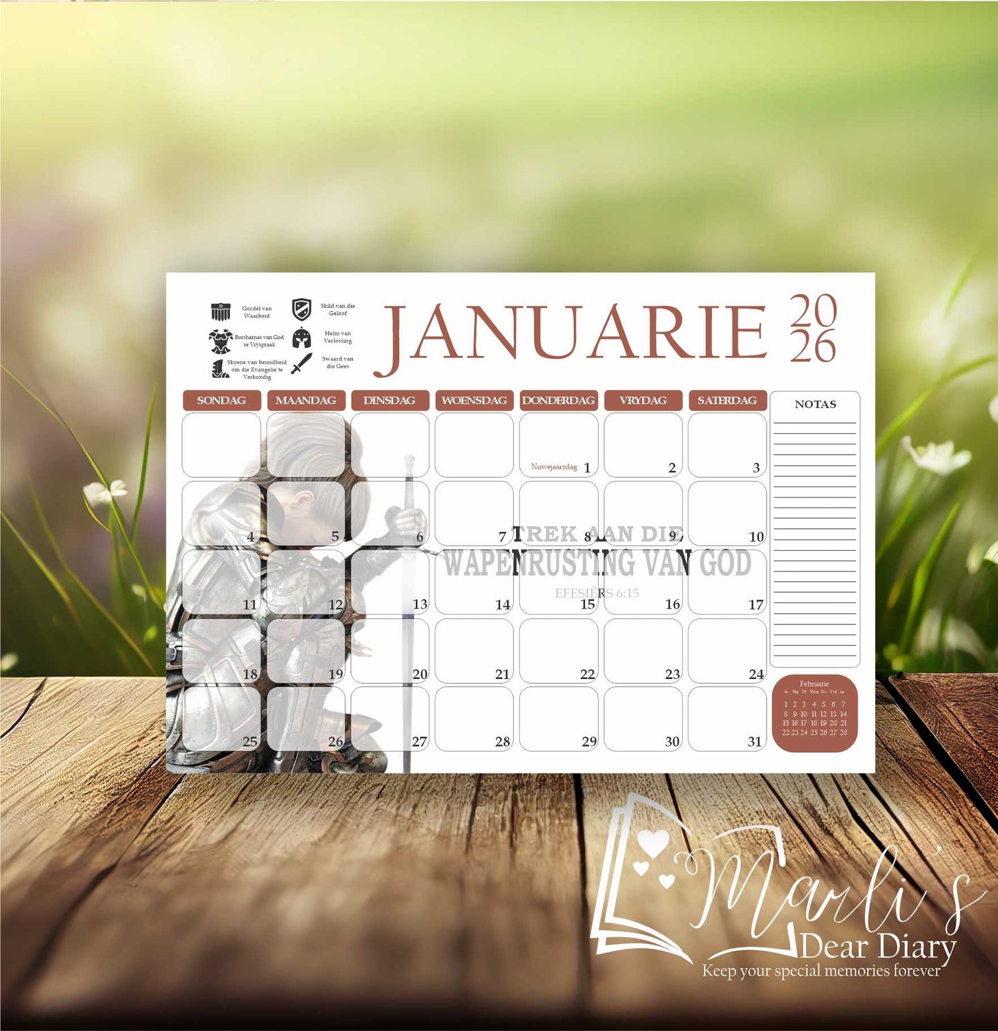 Warrior Woman Deskpad