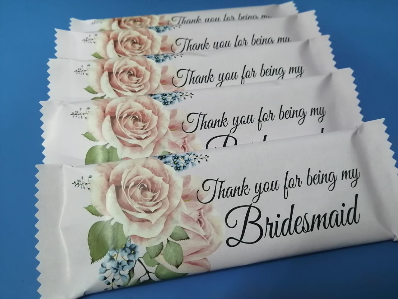 Personalized Chocolate Wrap