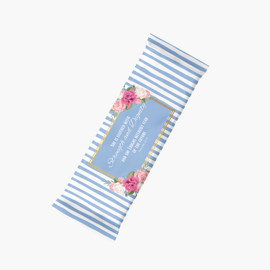 Blue stripes Chocolate Wrap