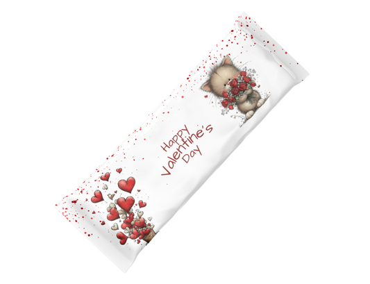 Valentine Cat Chocolate Wrap