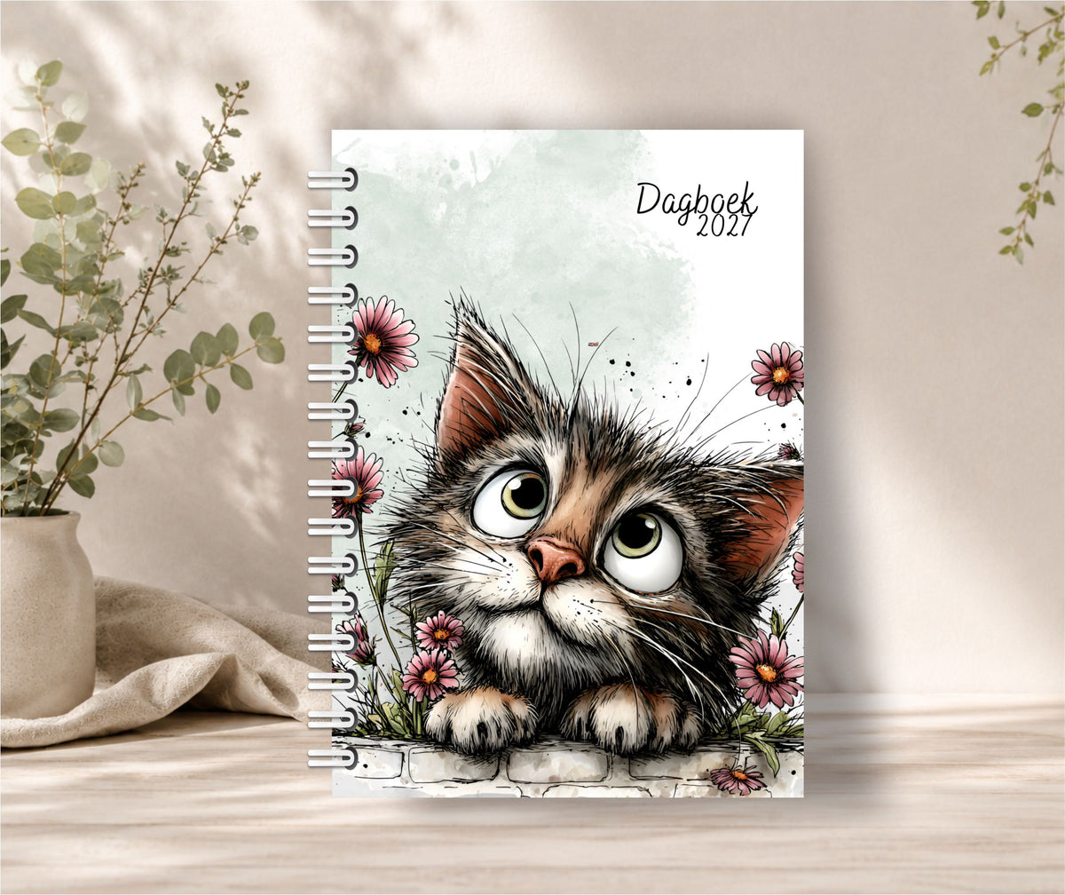 Cute Cat Diary 2027
