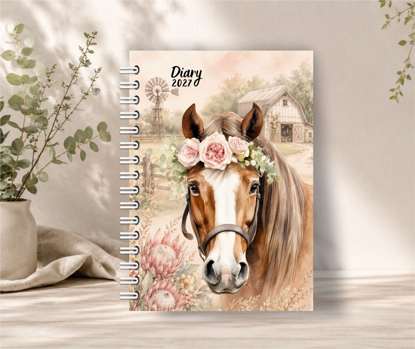 Farm Horse Diary 2027