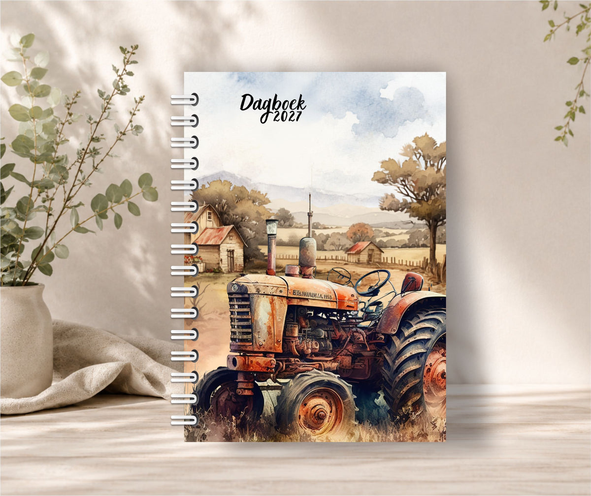 Farm Tractor Diary 2027