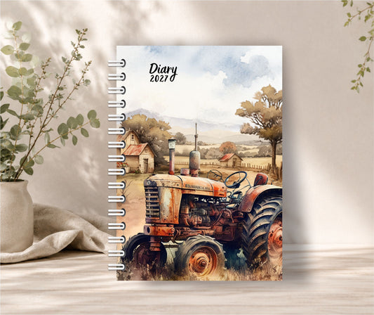 Farm Tractor Diary 2027
