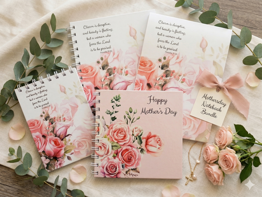 Mother's Day Notebook Bundle Roses