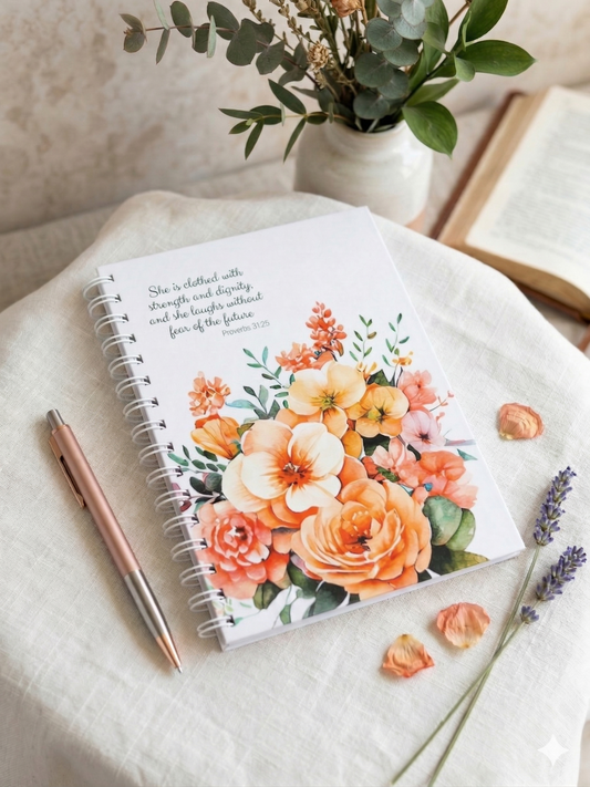 Mother's Day Soft Flowers Notebook