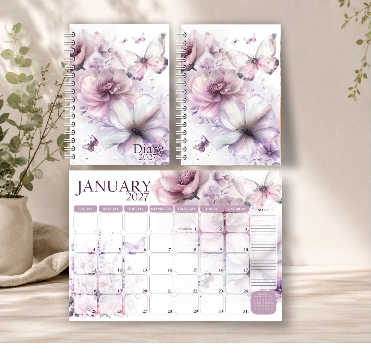 Popular Butterfly Diary Gift Sets