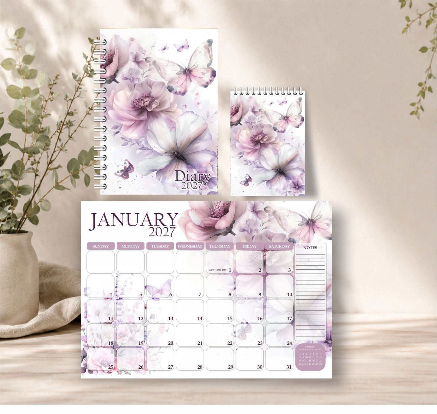 Popular Butterfly Diary Gift Sets