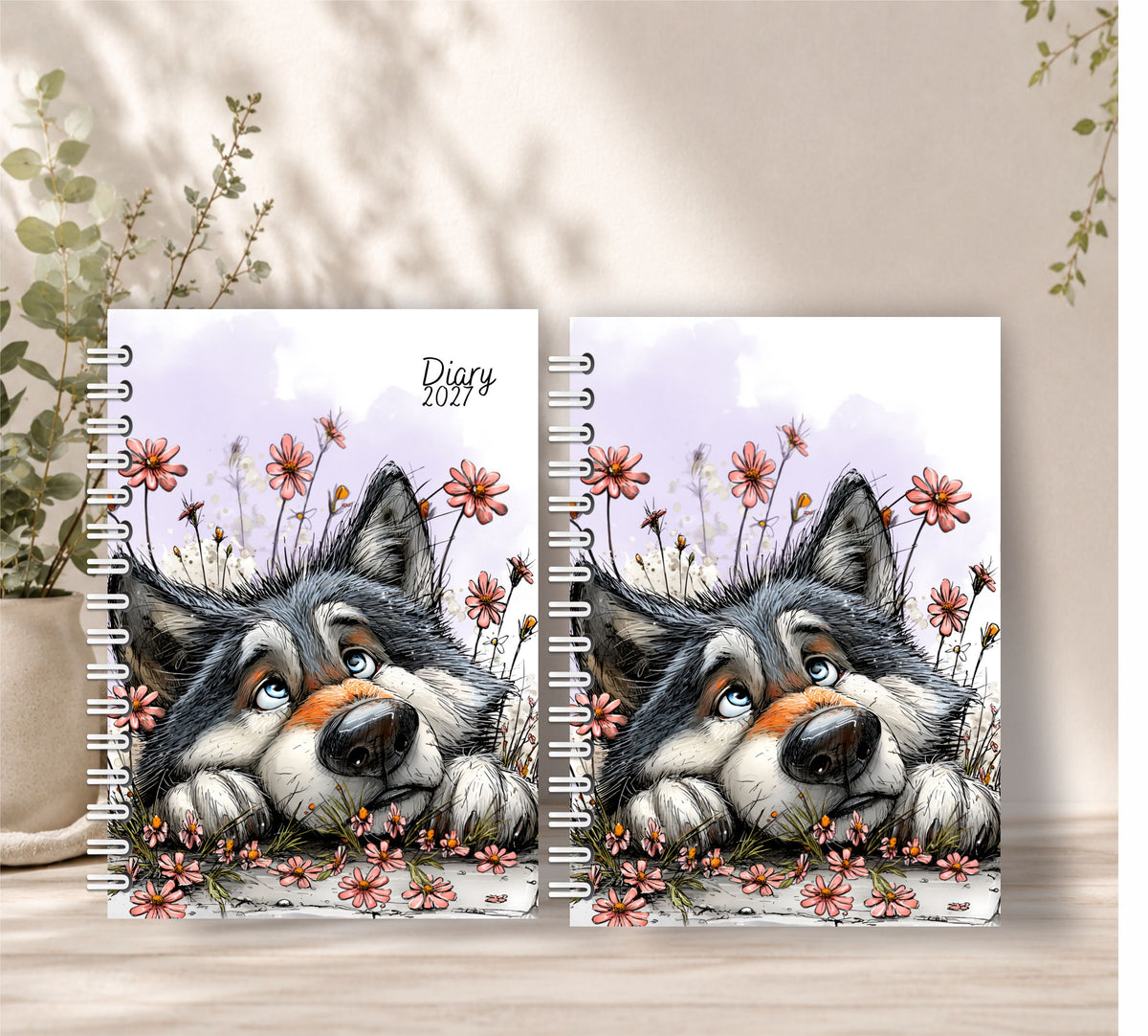Cute Dog Diary Gift Sets