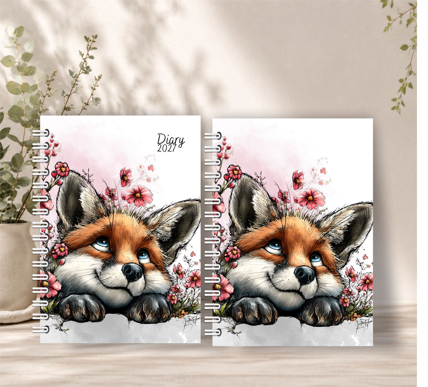 Cute Fox Diary Gift Sets