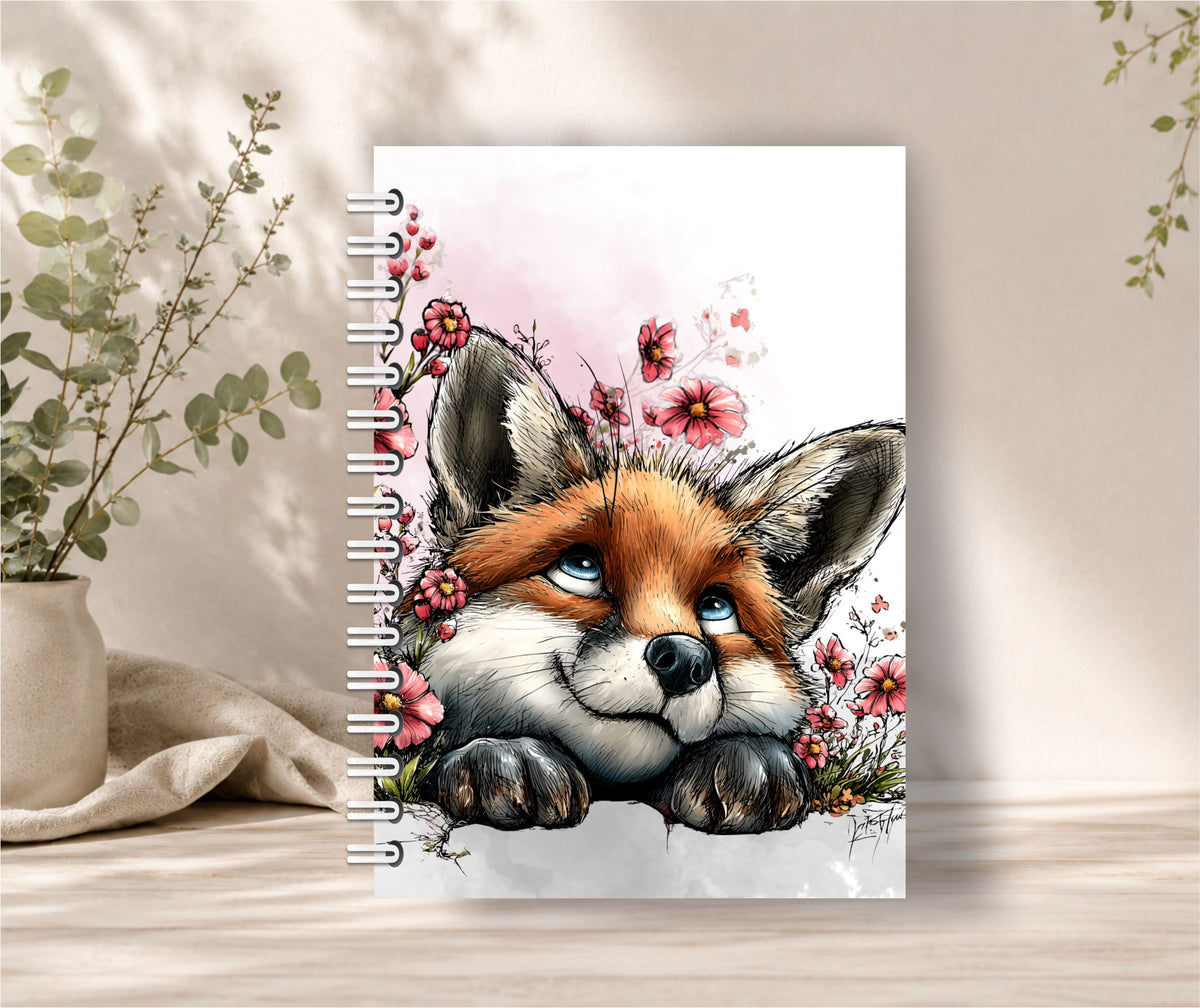 Cute Fox Notebook