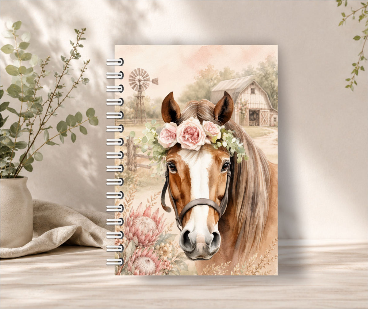 Farm Horse Notebook