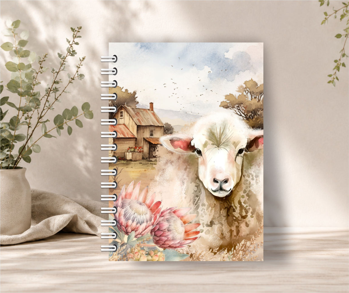 Farm Sheep Notebook