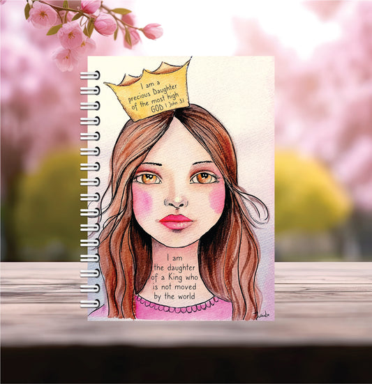 Christian Pink Notebook