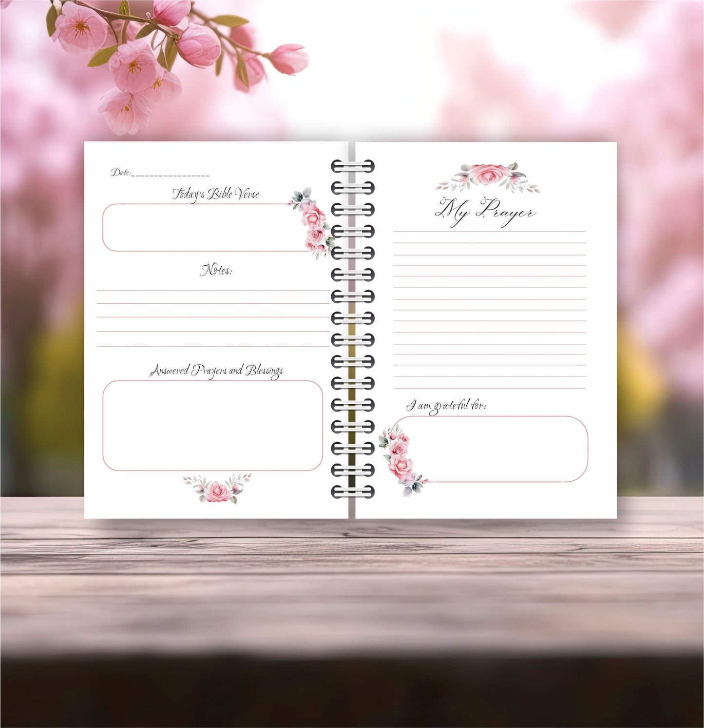 Pink Prayer Journal