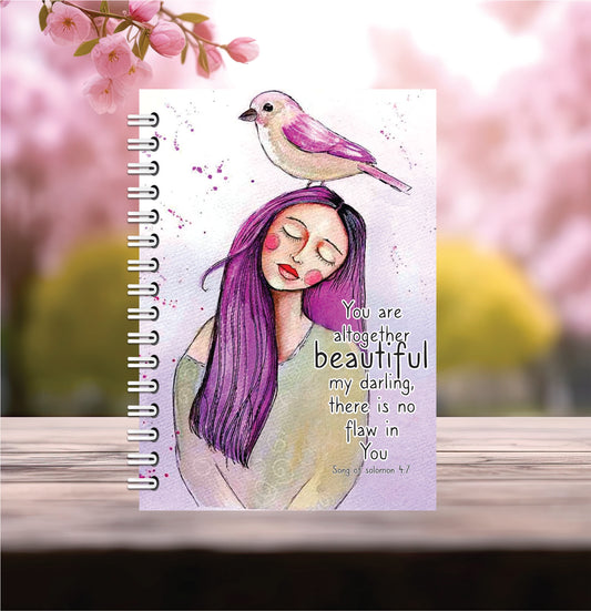 Christian Purple Notebook