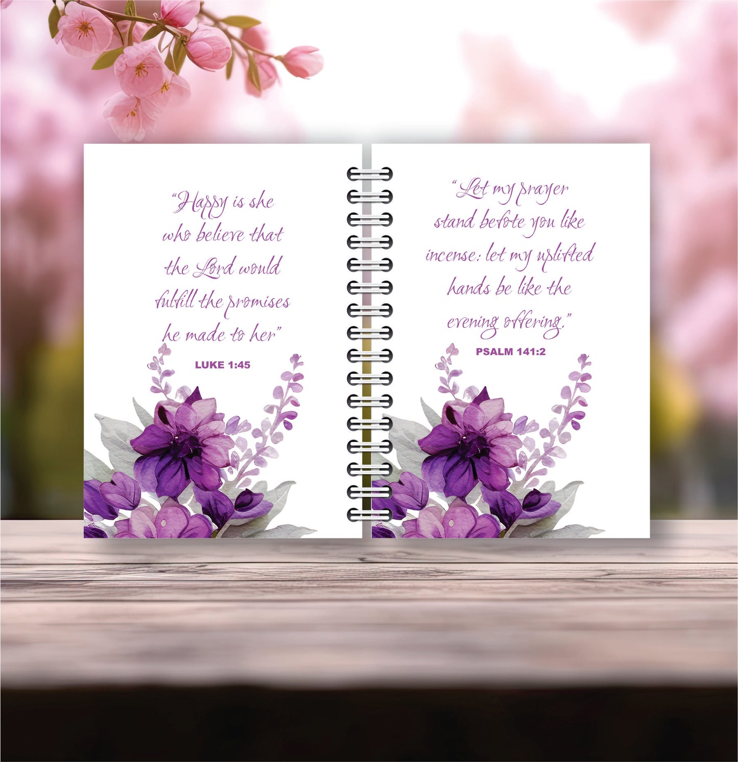 Purple Prayer journal
