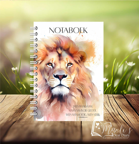 Lion Notebook