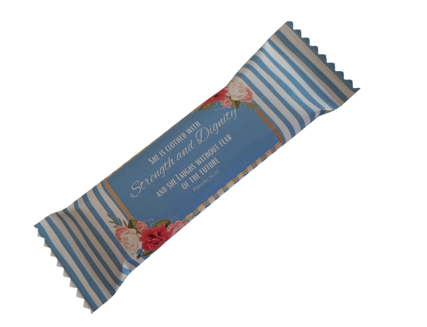 Blue stripes Chocolate Wrap
