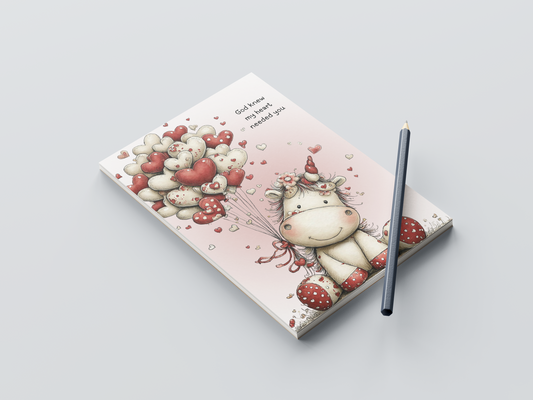Unicorn Notepad Valentine