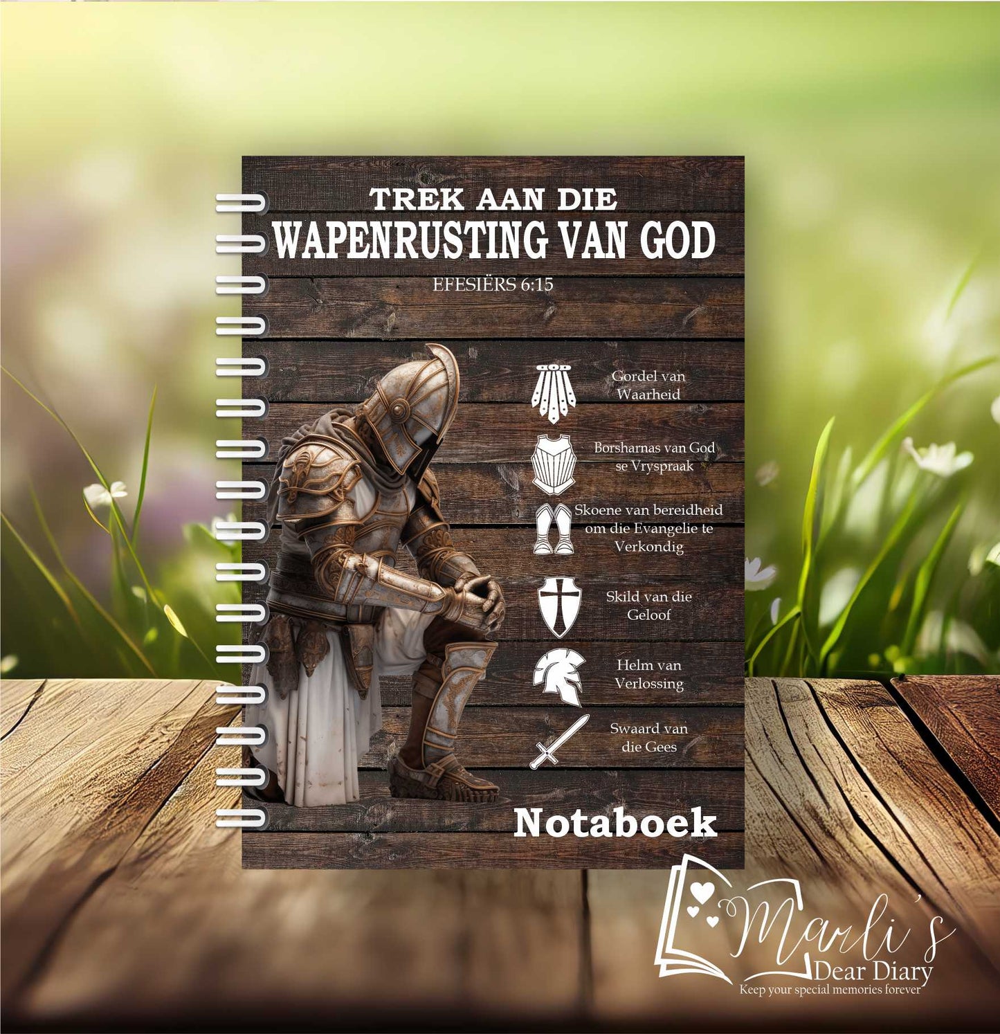 Warrior Man Notebook