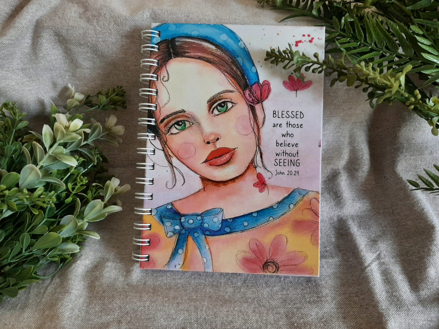 Christian Blue Notebook