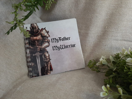 Father's Day Photo Gift Book Warrior