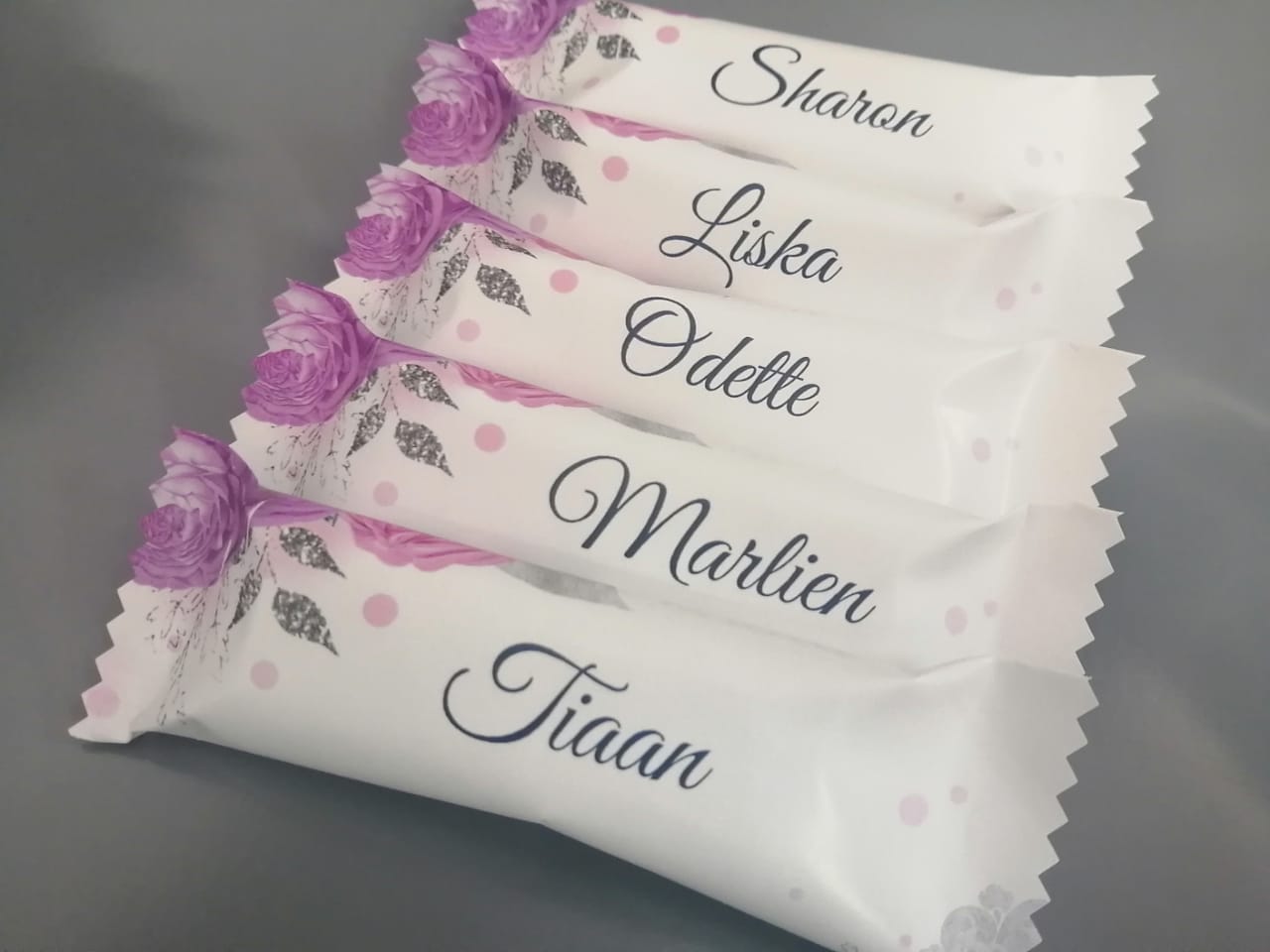 Personalized Chocolate Wrap