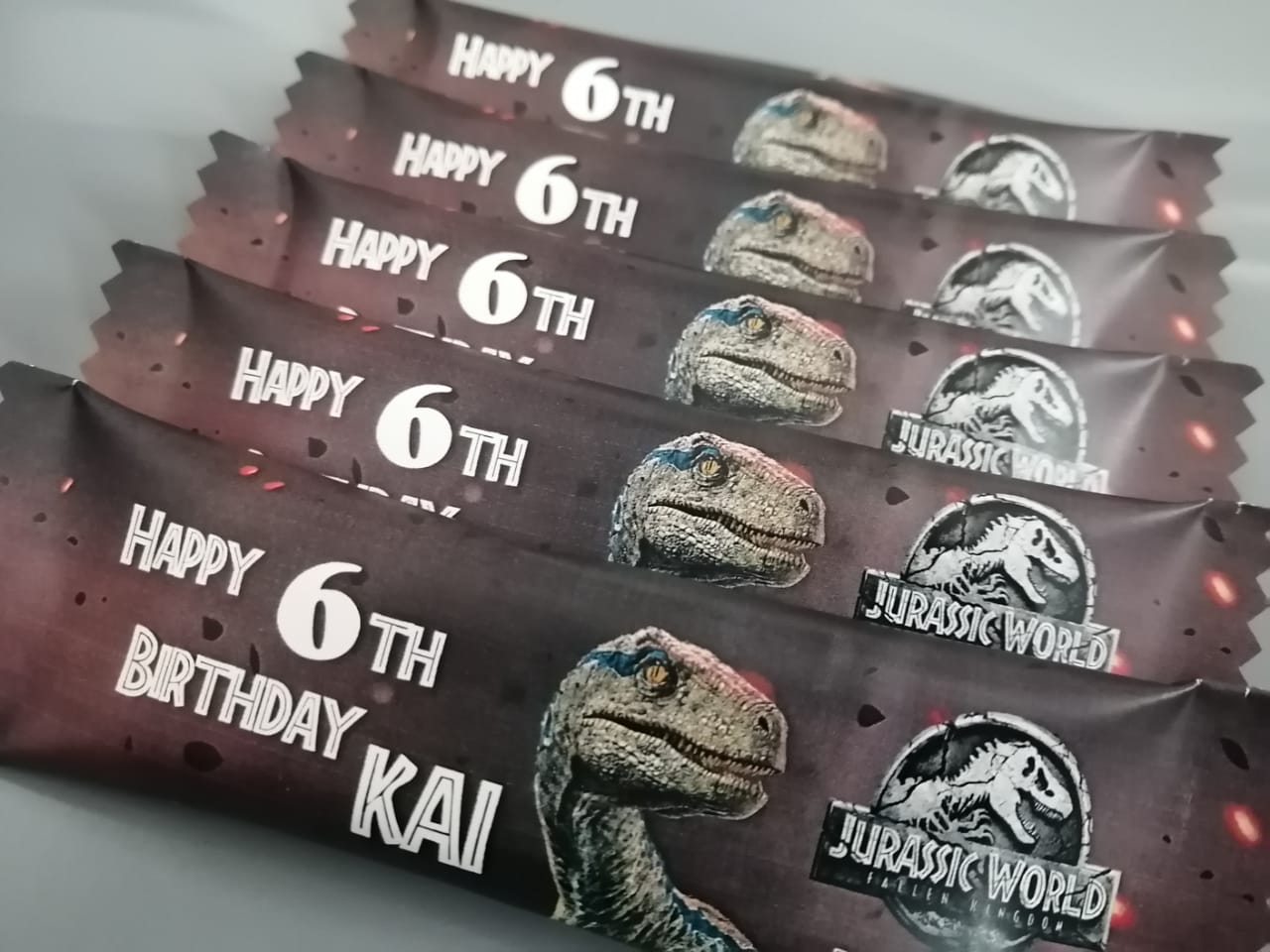 Personalized Chocolate Wrap