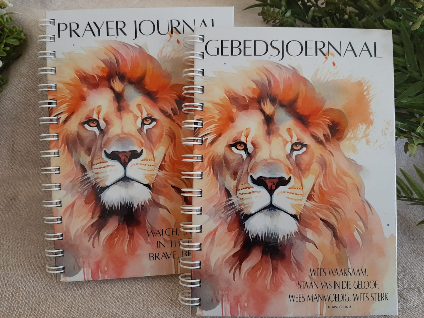 Lion Prayer journal