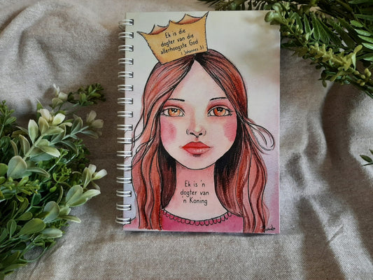 Christian Pink Notebook