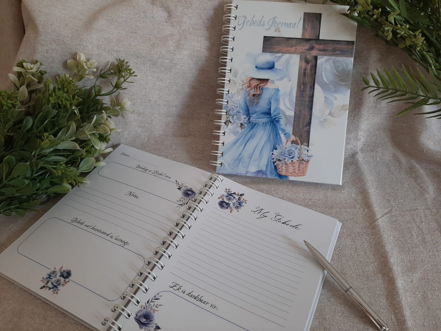 Blue Prayer journal