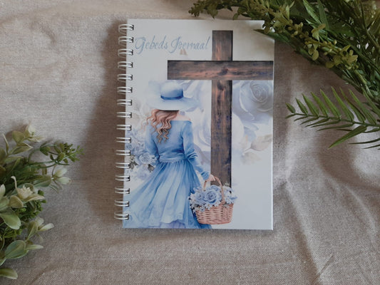 Blue Prayer journal