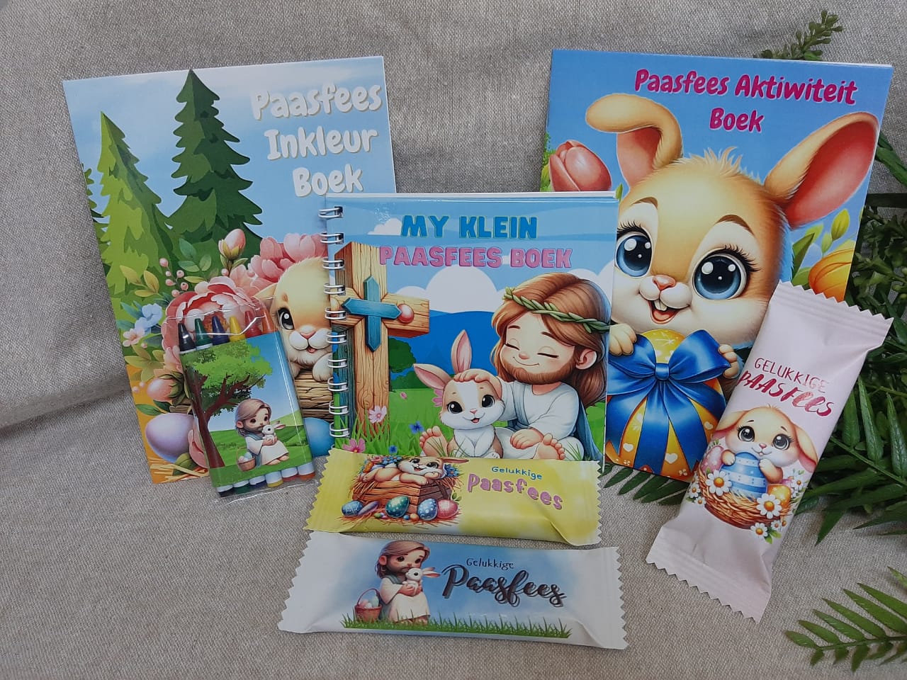Easter Book with Chocolates