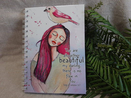 Christian Purple Notebook