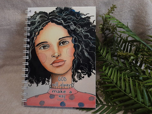 Christian Polka Dot Notebook