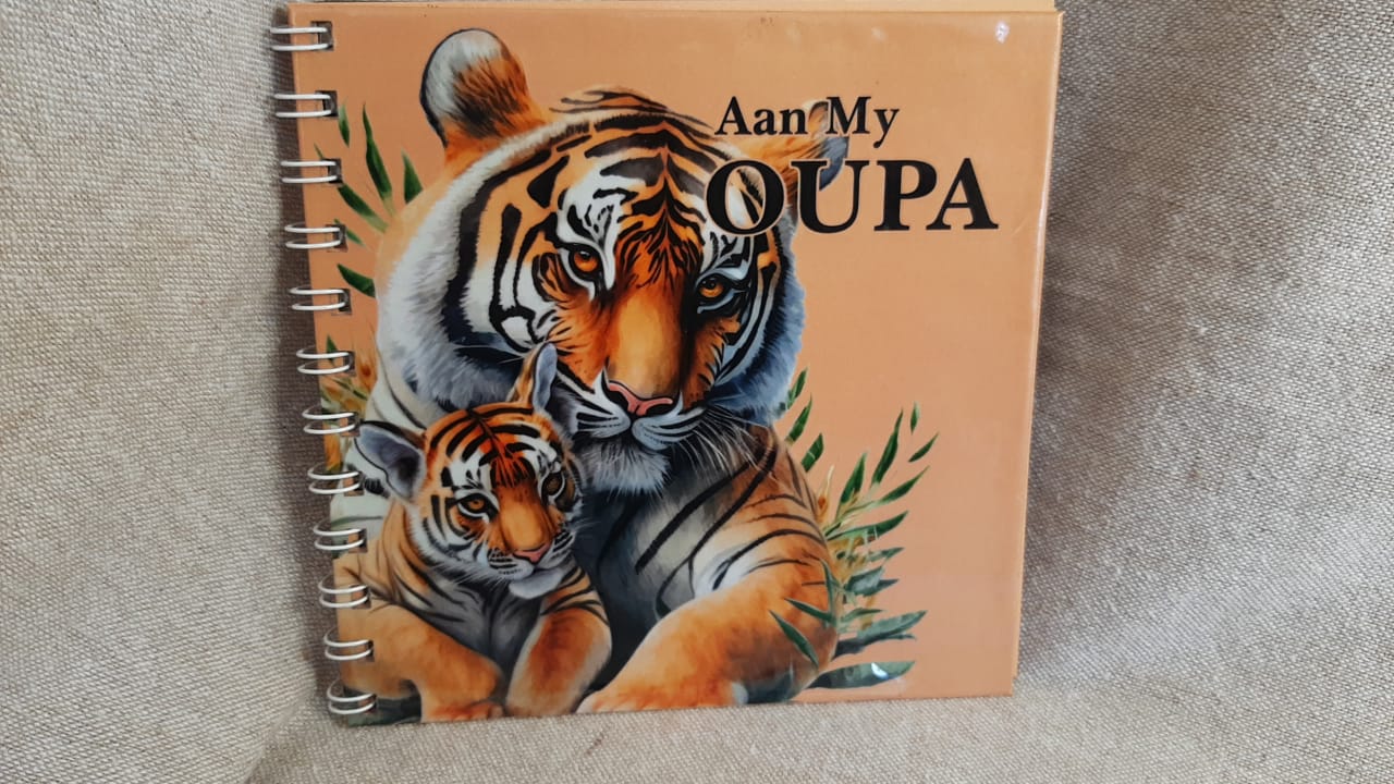 Father's Day Photo Gift Book Tiger