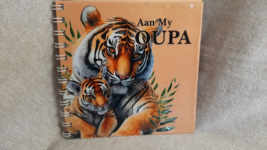 Father's Day Photo Gift Book Tiger